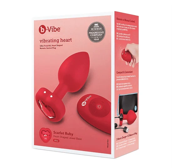 פלאג מסילקון רוטט ויוקרתי לעונג אחורי-b-vibe