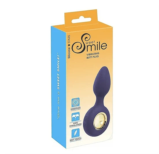 פלאג מעסה לעונג  אחורי רוטט-Smile