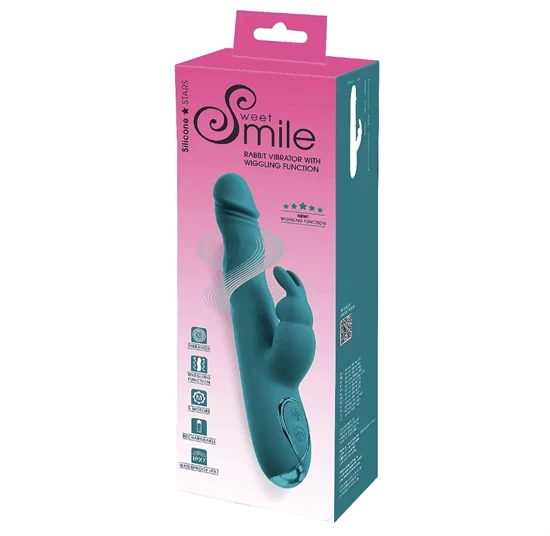 ויברטור משולב ארנב עם פונקציית ווינט-Smile