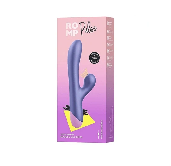 ויברטור יונק משולב לגירוי פנימי/חיצוני-ROMP