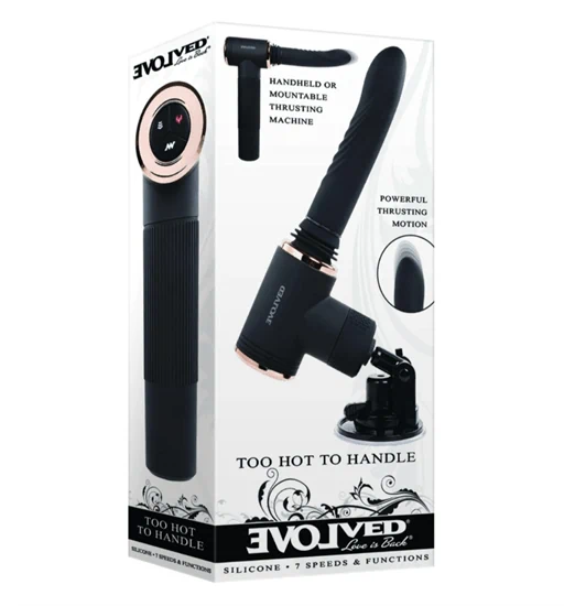 ויברטור דחיפה לחדירה רוטט ומתחמם Evolved Novelties